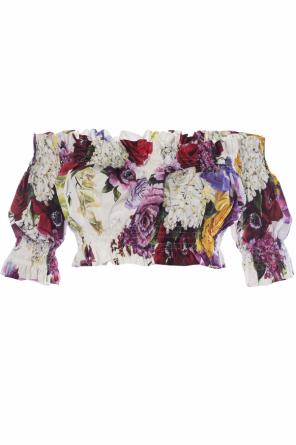 Cropped floral top, zdjęcie 1 Cropped floral top od Dolce & Gabbana